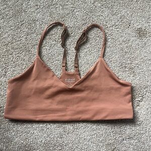 Girlfriend v neck bralette